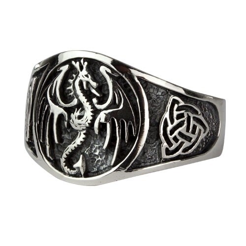 Gothic ring drachen dragon - ring,