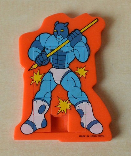 Vintage schiebepuzzle comic - vintage,