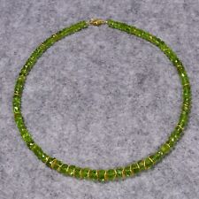 Peridot Halskette, 925er
