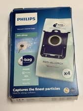 Philips FC8022/04 Original Staubsaugerbeutel s-Bag Antiallergie 4 Stück, NEU