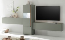 Wohnwand "Center" in Salbei