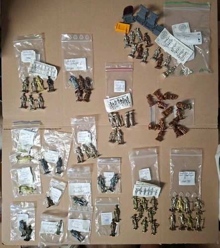 Konvolut metallfiguren - Ü-ei,