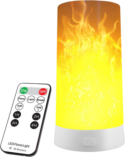 Led flammenlampe mit - led,