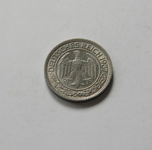 Weimar reichspfennig 1937 - weimar:, 50