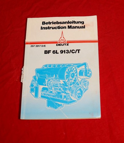 Betriebsanleitung deutz motor - deutz,