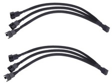 2 x 4 Pin Lüfter Splitter 1