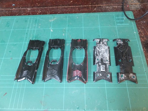 Corgi 267 batmobile chassis - corgi,