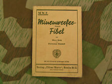 Minenwerfer-Fibel Berlin Gewehr 98 K98 Planzeiger Kanone WH Wehrmacht Heer