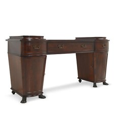 ANTIK! Pedestal Sideboard restauriert England um 1800 Mahagoni Konsole
