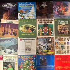 40x Diverse Weihnachten Schallplattensammlung LP Vinyl Weihnachtsplatte X-Mas