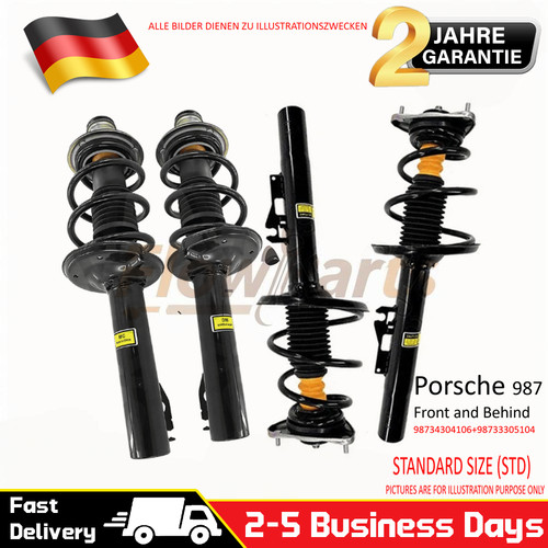 Für porsche komplett vorne - 4x,