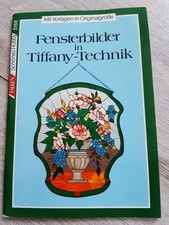 Buch Für Kreative Projekte Bastelbuch  Heft über Fensterbilder Tiffany Technik 