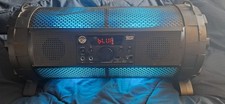 Ghettoblaster Boombox Bluetoothbox Tragbare Stereoanlage Mit Buntem Licht