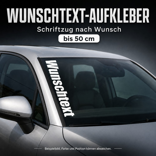 Autoaufkleber wunschtext - autoaufkleber,
