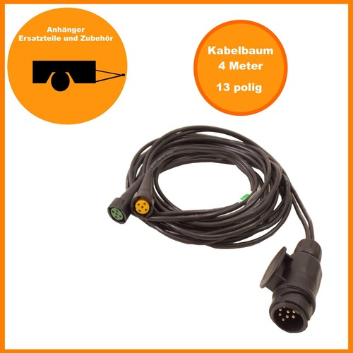Aspöck kabelsatz 13pol - 13pol., 4m