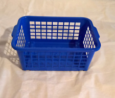 Aufbewahrungskorb Körbchen Korb Kunststoff - BLAU - 1 Stück - 25 x 17 x 10 cm