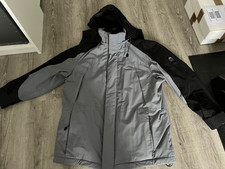 Schicke Winterjacke  Herren  Gr. L  grau Protection casual