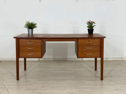 Danish teak schreibtisch - danish,
