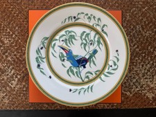 Hermès Toucans Telllerset 6 Stück Neuwertig