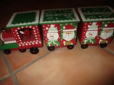 Advent Kalender zum befüllen Holz-Zug/ Eisenbahn