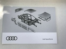 Audi Spaceframe ASF Postkarte Sammler Rar Tradition Auto ?? Technik Audi
