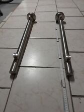 Vordachhalter Halter Edelstahl Rundrohr Vordachsystem Vordach Eingang 1 Paar NEU