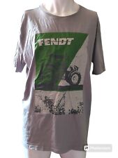 Grey Fendt Graphic  T Shirt Size XL