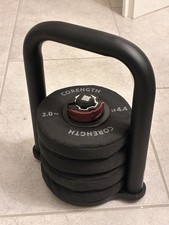 Decathlon CORENGTH Kugelhantel Kettlebell 2 - 10kg Verstellbar