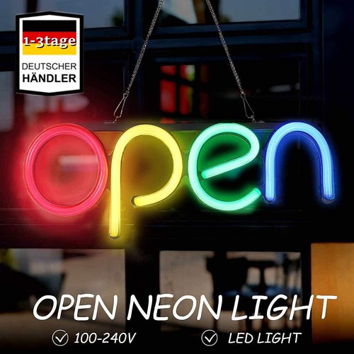 Led open geöffnet schild - led,