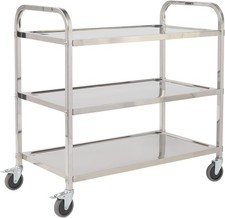 3 Etagen Edelstahl