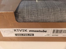 IKEA Kivik Bezug für 2 -er Sofa Isunda grau Ersatzbezug 102.750.70 NEU OVP