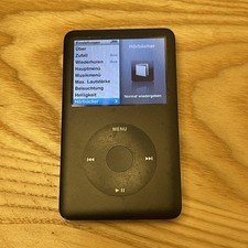 Apple iPod Classic 6. Generation Schwarz 80GB Mp3 Player A1238 MB147ZD
