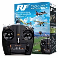 RC Flugsimulator RealFlight Evolution inklusive original Spektrum Fernsteuerung