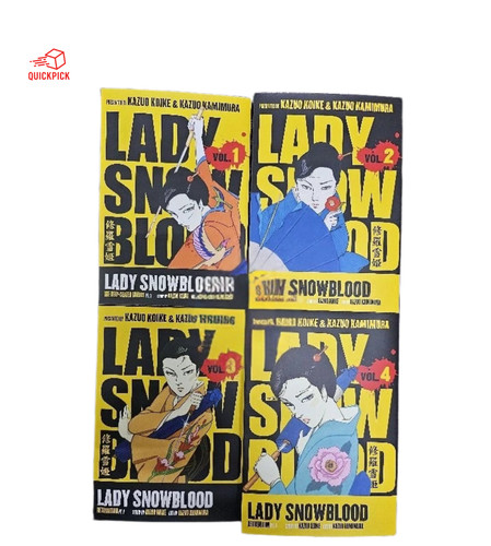 Lady snowblood manga vol - lady, 1-4