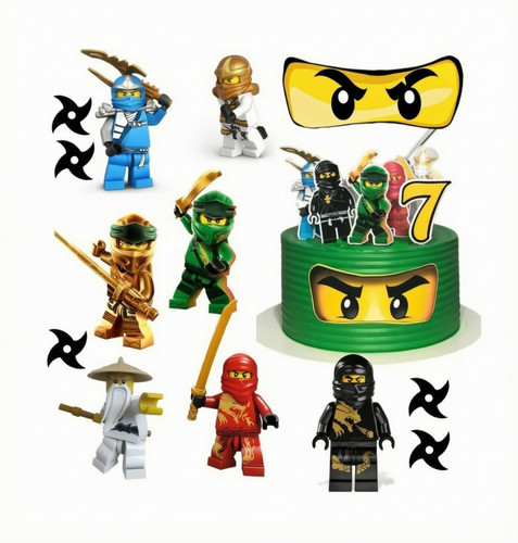 Tortenaufleger ninjago torte - tortenaufleger,