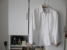 Burberry Bluse M Weiß Sehr