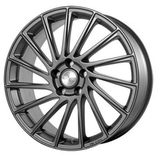 1x BROCK B39 himalaya-grau matt 7.0Jx17 4x100 ET38