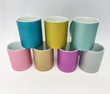 Glitzertasse Sublimation, Sublimationsdruck, 9 Farben