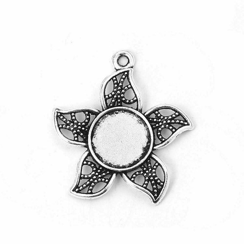 Antiksilber cabochon kamee - antiksilber,,