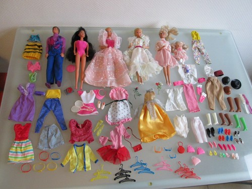 Konvolut barbie ken petra - konvolut, barbie/ken/petra