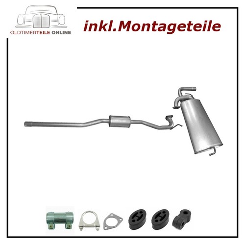 Auspuff set mitsubishi asx 6 - asx, 1.6