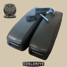 Mittelarmlehne Armlehne Leder Dunkelgrau Swing Audi A8 S8 W12 D2 FL VFL 94-02