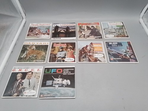 Konvolut view master - 10, view-master