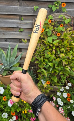 Fox outdoor baseball - fox, bat