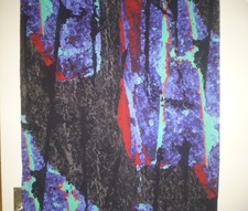 313)Organza Stoffreste höhe