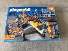 Playmobil Superset Straßenbaustelle (Set 3126) mit Karton