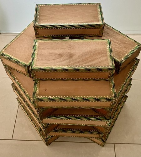 1940 zigarrenkisten holz aus - zigarrenkisten,