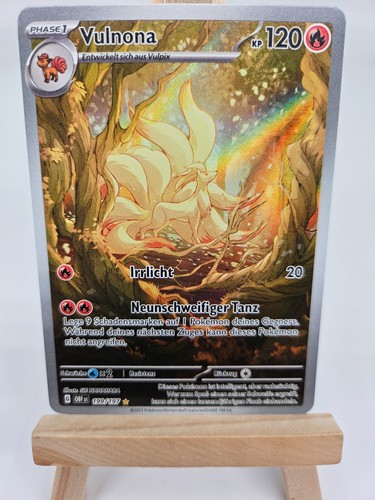 Pokemon karte vulnona 199 197 - pokemon,