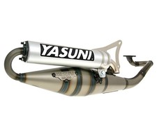 Auspuffanlage Yasuni Scooter Z Aluminium für Minarelli liegend Yamaha Aerox Cat