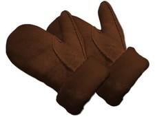 Lammfell Fausthandschuhe, Fäustlinge, Winter Handschuhe